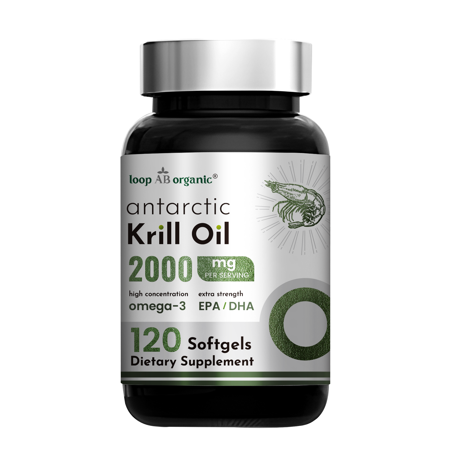 Krill Oil 120 Softgels